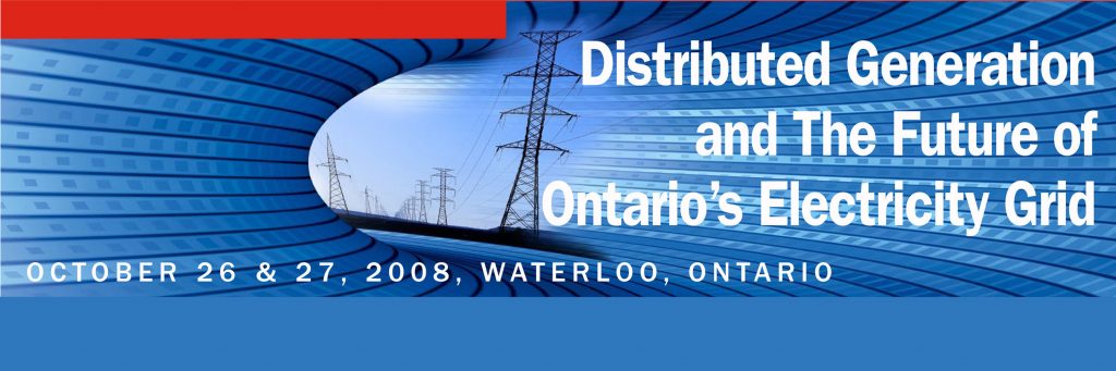 Distributed Generation and the Furture of Ontario's Electricity Grid