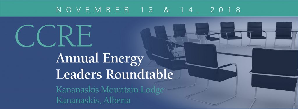 CCRE Annual Energy Leaders Roundtable-Kananaskis Mountain Lodge, Kananaski, Alberta